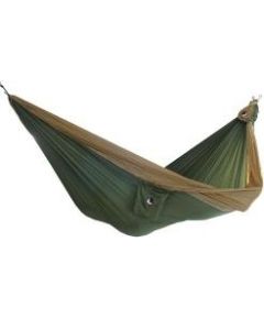 Ticket To The Moon Šūpuļtīkls King Size Hammock  Brown/Green