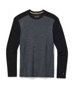 Smartwool Termo krekls MS Merino 250 Baselayer Pattern Crew XXL Medium Gray/Tick Stitch