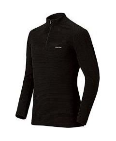 Mont-bell Termo krekls M SUPER MERINO Wool HN Expedition Weight M Black