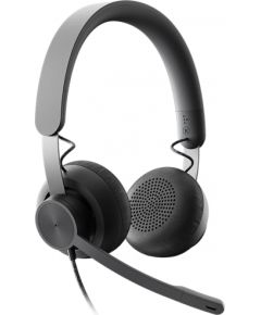 HEADSET ZONE WIRED/DARK GREY 981-000875 LOGITECH