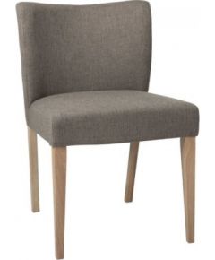 Ēdamistabas krēsls TURIN 57x51xH80cm, mīksta polsterēta sēdvieta un atzveltne pārklāta ar zeltīti brūnas krāsas samta au
