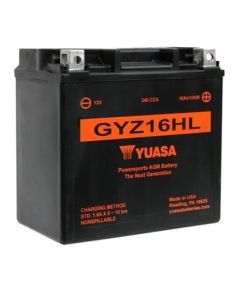16.8Ah 240A Yuasa AGM(WC) Moto akumulators150x87x145mm