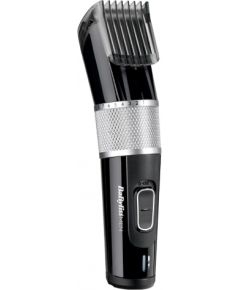 BABYLISS Powerlight Hair Clipper E973E  Cordless, Number of length steps 26, Black/Silver