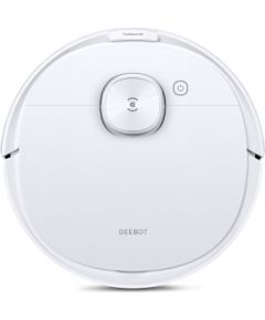 Ecovacs   DEEBOT N8 PRO Wet&Dry, Operating time (max) 110 min, Lithium Ion, 3200 mAh, Dust capacity 0.42 L, White