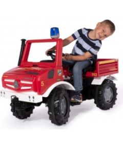 Rolly Toys Машина большая пожарная на педалях rollyUnimog Fire (со светом)  (3-8 лет) 038220