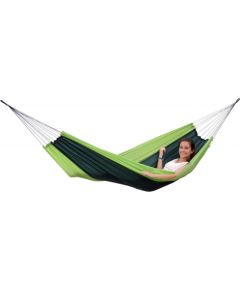 Amazonas Silk Traveller forest (green-green) Travel Hammock, 220x140 cm, 150 kg