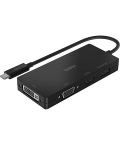 Adapteris Belkin video USB-C (HDMI,VGA,DVI,DP)