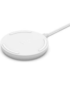 Belkin Wireless Charging Pad 15W + QC 3.0 24W Wall Charger  BOOST CHARGE White