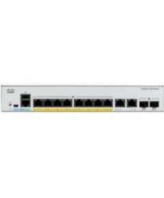 Cisco Catalyst 1000 8port GE, POE, Ext PS, 2x1G SFP / C1000-8P-E-2G-L