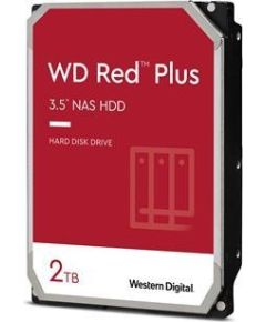 Western Digital WD Red™ Plus 2TB NAS Hard Drive 3.5" 5400rpm