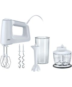 BRAUN MultiMix 3 Hand mixer HM 3135 WH, 500W, SmartMix, White / HM3135WH