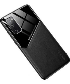 Mocco Lens Leather Back Case Кожанный чехол для Xiaomi Mi 11 Черный