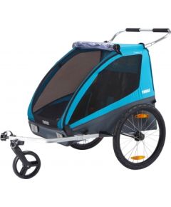 Thule Coaster XT bike trailer+Stroll Bērnu velo rati