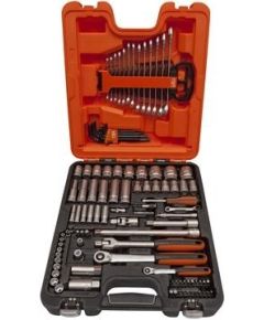 Bahco Socket and spanners set 1/4" and 1/2" 103 pcs