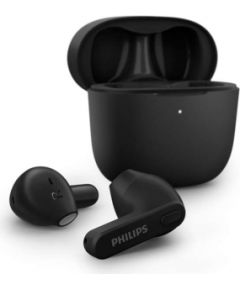 PHILIPS in-ear true bezvadu austiņas ar portatīvo uzlādes ietvaru, melnas - TAT2236BK/00