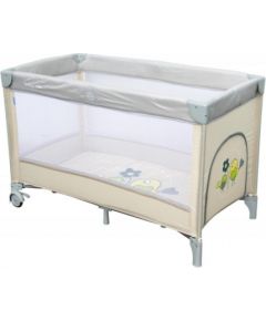 Baby Mix Ceļojumu gulta SPARROWS 8052-187 beige (33205) Akcija