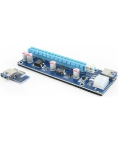 Gembird PCI Express Riser Card 6pin Power