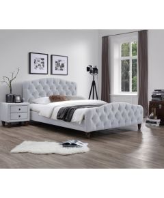 Кровать SANDRA 160x200см, светло-бежевая