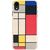 MAN&WOOD SmartPhone case iPhone XR mondrian wood white