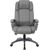 Рабочий стул HOWARD 66x75,5xH116-123,5см, сиденье и спинка: кожзаменитель, цвет: серый