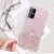 Fusion Glue Glitter silikona aizsargapvalks Apple iPhone 13 Pro Max rozā