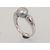 Серебряное кольцо #2101465(PRH-GR)_CZ+PE-GR, Серебро	925°, родий (покрытие), Цирконы , Жемчуг , Размер: 17, 3.5 гр.