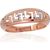 Золотое кольцо #1100868(Au-R+PRh-W), Красное Золото	585°, родий (покрытие) , Размер: 16.5, 1.83 гр.