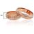 Золотое обручальное кольцо #1100545(AU-R) (Толщина кольца 6mm), Красное золото	585°, Размер: 21, 6.05 гр.