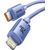 Baseus Crystal cable USB-C to Lightning, 20W, PD, 2m (violet)