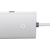 Baseus Lite Series Hub 4in1 USB to 4x USB 3.0, 2m (White)