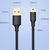 USB to Mini USB Cable UGREEN US132, 0.5m (black)