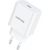 Vipfan E04 network charger, USB-C, 20W, QC 3.0 (white)