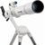 Teleskops BRESSER Messier AR-90/900 NANO AZ >180x ar zvaigžņu karti