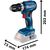 Bosch Cordless Impact Drill GSB 18V-45 Professional, 18V (blue/black, 2x Li-Ion battery 2.0Ah, in L-BOXX)