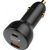 LDNIO C101 Car Charger, USB + USB-C, 100W + USB-C to USB-C Cable (Black)