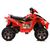 Lean Cars Medium Quad Red - Electric Ride On Vehicle