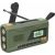 Portable alarm FM radio with solar panel Manta RDI401G