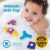 MAGNETIC BLOCKS CLICS BLOCKAROO 301002 SMALL AEROPLANE - FOAM BLOCKS FOR PLAYING IN WATER - 10 ELEMENTS