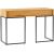 Desk HAMPTON 120x50xH79cm, melamine with oak bark