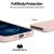 Чехол Mercury Silicone Case Samsung A135 A13 4G розовый песок