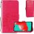 Чехол Flower Book Samsung A225 A22 4G розово-красный