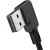 USB to Lightning cable, Mcdodo CA-7300, angled, 1.8m (black)