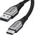 USB 2.0 A to USB-C 3A Cable Vention CODHI 3m Gray