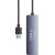 Hub 4in1 Baseus UltraJoy Lite 50cm USB-A to 4x USB 3.0 + USB-C 5V (grey)