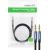 Ugreen audio cable 2 x mini jack 3.5mm 0.5m blue (AV112)