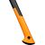 Fiskars X-series X24 splitting ax with M-blade, ax/hatchet (black/orange)