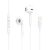 Wired in-ear headphones Vipfan M09 (white)