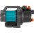 GARDENA garden pump 3000/4 BASIC set (turquoise/black, 600 watts, including suction set, classic hose)