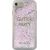 Guess GUHCP7GLUQPU iPhone 6|7|8 |SE 2020 | SE 2022 фиолетовый|пурпурный жесткий чехол Liquid Glitter Party
