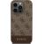 Guess GUHCP15LG4GLBR iPhone 15 Pro 6.1" brązowy|brown hardcase 4G Stripe Collection